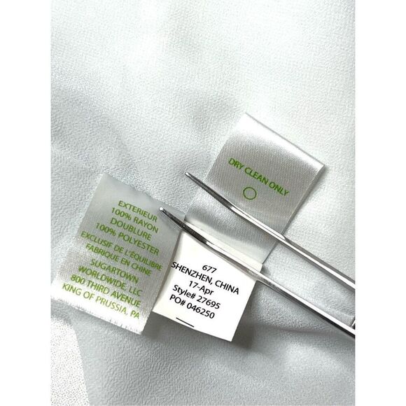 Lilly Pulitzer Amisa Tunic Dress Resort White Embroidered Coverup sz M‎ Bohemian - Picture 12 of 13